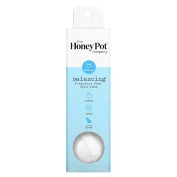 The Honey Pot Company, Bath Bombs, Balancing, Unscented, 3 Count, 1.5 oz (42.5 g) Each