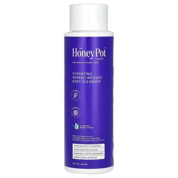 The Honey Pot Company, очищающее средство для тела с увлажняющими травами, лавандой и ромашкой, 15 жидких унций (443 мл)