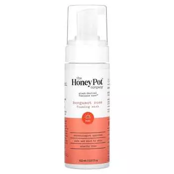 The Honey Pot Company, Пенящееся моющее средство, бергамот и роза, 5,51 жидких унций (163 мл)