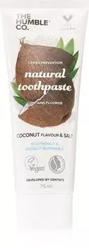 The Humble Co. Natural Toothpaste Coconut & Salt Dentifrice Naturel TU прозрачный