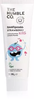 The Humble Co. Natural Toothpaste Kids dentifrice naturel pour enfant saveur fraise TU прозрачный