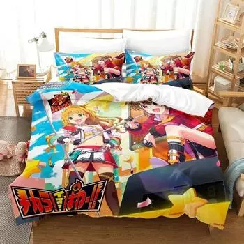 THE iDOLM@STER Cinderella Girls Starlight Stage Bedding Set 3D Printed Anime three-piece set Adult Kid Bedroom Duvet cover Sets 70x133cm 2pcs