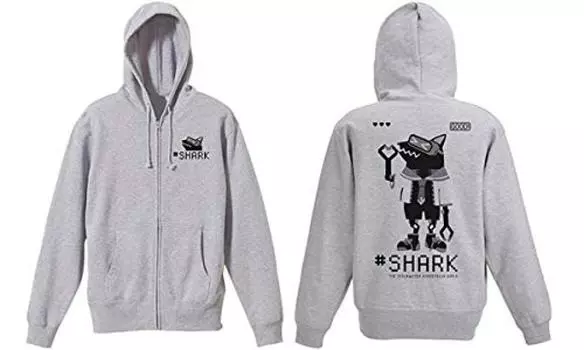 THE IDOLMSTER CINDERELLA GIRLS Ша-кун Zip ParkaMIX GRAY-S