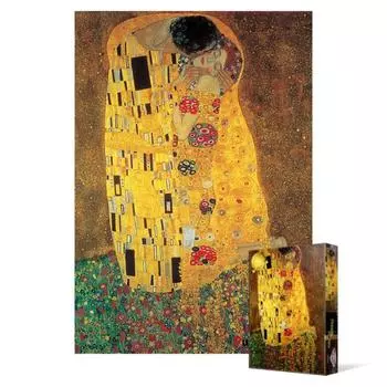 The Kiss - 1000 piece jigsaw puzzle, popular Korean puzzle