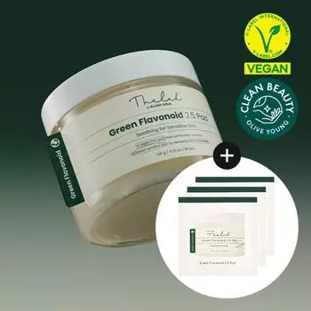 The Lab by Blanc Do Успокаивающая подушечка с зелеными флавоноидами (В комплекте 90 листов + 12 дополнительных листов.), Корейская популярная взрывная косметика