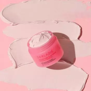 The Lady Vegan Pink Clay Mask Deep Pore Tightening 60ml, 1 piece, 1 piece