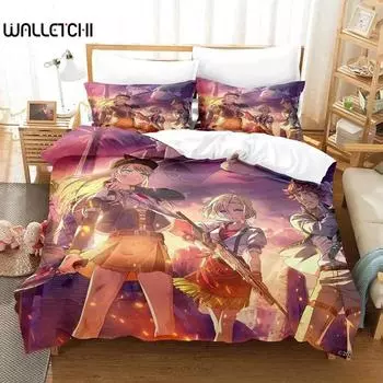The Legend of Heroes Trails of Cold Steel Bedding Set Single Twin Full Queen King Size Bed Set Adult Kid Bedroom Duvet cover 70x133cm 2pcs