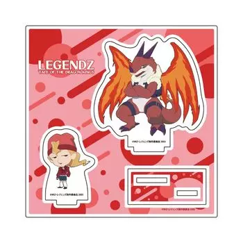 The Legend of the Dragon King 04 Dino Greedo Character Acrylic Stand Plate Legends & [Mini Illustration]