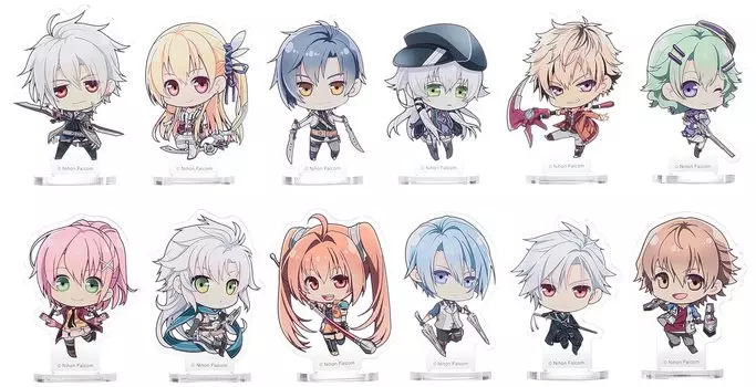 Легенда о Trails of Cold Steel IV КОНЕЦ 01 Акриловая мини-подставка Петит КОРОБКА Герои -САГА-