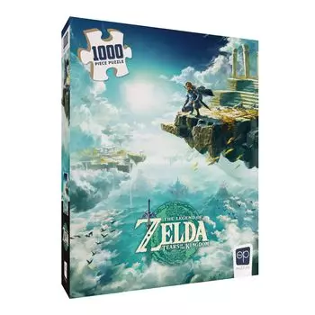 The Legend of Zelda Tears of the Kingdom 1000 Piece Jigsaw Puzzle Collection Puzzle Featuring Links from The Legend of Zelda Video Game Officially