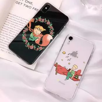 Чехол для телефона Little Prince Starry Sky для iPhone 11 12 13 mini pro XS MAX 8 7 6 6S Plus X 5S SE 2020 XR прозрачный чехол iphone 12mini