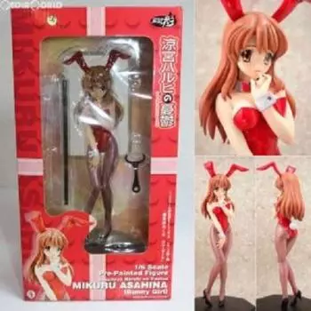 The Melancholy of Haruhi Suzumiya Mikuru Asahina Bunny Girl Ver Red Bunny Ver scale PVC painted finished (1/6 product)