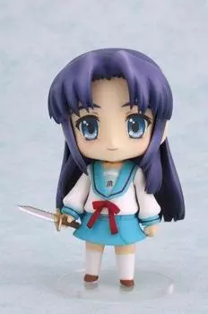 The Melancholy of Haruhi Suzumiya Nendoroid Ryoko Asakura & Expansion Parts Set (Non-scale PVC & ABS painted movable figure)
