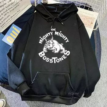The Mighty Mighty Bosstones Hoodies Winter Men Women Hooded Sweatshirts Casual Long Sleeve Cartoon Graphic Hoodie M