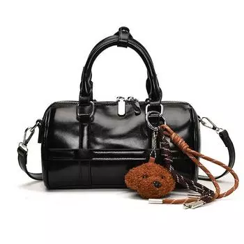 Новая сумка для боулинга 2024 года — супермодная. чёрный