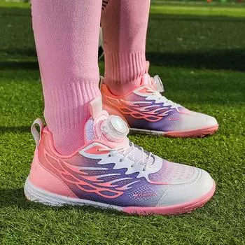 The new models in the spring of the school season mainly promote children s men s and women s broken nail competition football shoes 30-39 size rotati 30