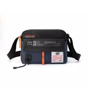 Новая сумка через плечо, повседневная сумка через плечо, модная нейлоновая цветная сумка темно-синий