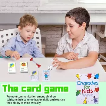 The No Reading Required Family Game Card Game For Family Leisure Card Gatherings150pc One Size