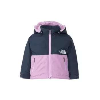 The North Face Baby Compact Nomad Urban Size 80 Jacket, Unisex, Windproof, Water-Repellent, Lightweight, Navy/Orchid Pink,