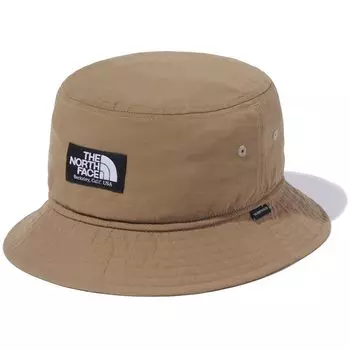 The North Face Camping Side UV Removable Chin Utility Size NN02345 Hat, Unisex, Water-Repellent, Protection, Strap, Brown, L,