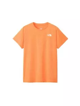 The North Face Футболка женская GTD меланж с коротким рукавом, покроя кэжуал, с круглым вырезом, папайя,