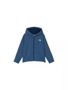 The North Face Heat Protection Mountain Size Long Sleeve Hoodie Hoodie, Blue, 110,