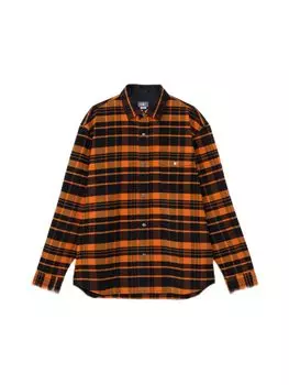 The North Face Heritage Mandarin Long Sleeve Stretch Flannel UV Size L Shirt, Unisex, Anti-Static, Protection,