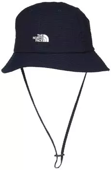 The North Face Летняя Охлаждающая Защита от УФ-лучей с Впитывающей Съемной Подбородочной Шлейкой Авиатор Размер L Шляпа, Унисекс, Водоотталкивающая, Защита, Подушечки, Ремешок, Темно-синий,