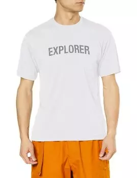 The North Face Мужская 3D футболка с коротким рукавом Flash Dry Sweat Quick UV XL, Впитывающая, Быстросохнущая, Антибактериальная, Дезодорирующая, Антистатическая, Защитная, Tingray,