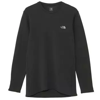 The North Face Мужская куртка с длинным рукавом Hot Crew, размер M, теплая, влагоотводящая, быстросохнущая, антибактериальная, устойчивая к запахам, черная,