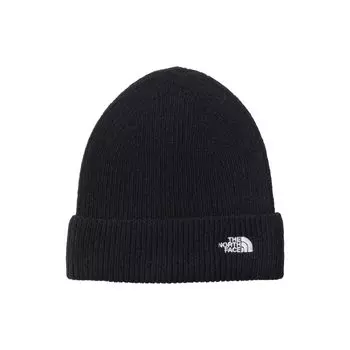 The North Face Small Logo Warm and Cold Free Size Kids Beanie, Unisex, Weather, Black,