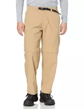 The North Face Stretch Cargo Kelp Size M Men s Lightweight, Water-Repellent, Zip-Off Pants, Tan,