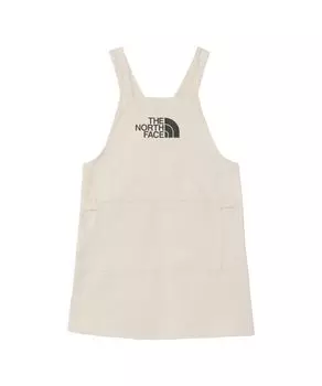 The North Face TNF Logo UV Heavy KM Kids Apron, Unisex, Protection, Duty, White,