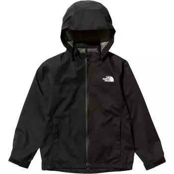The North Face Venture Size 120 Jacket, Unisex, Waterproof, Windproof, Lightweight, Black,