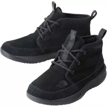 The North Face W Nuptse Chukka WP Suede TNF Black 5 Black/TNF