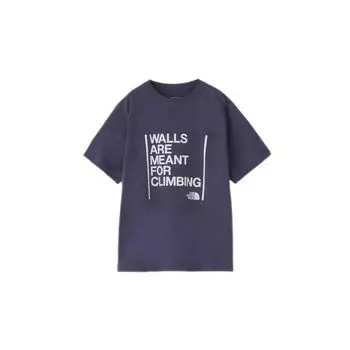 The North Face Walls Cave Medium S/S Tee, Blue,