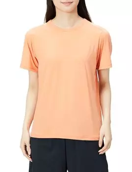 The North Face Женская куртка с коротким рукавом Nature Active Simple Crew, выцветающий пыльно-коралловый цвет, размер M, влагоотводящая, быстросохнущая, антибактериальная,