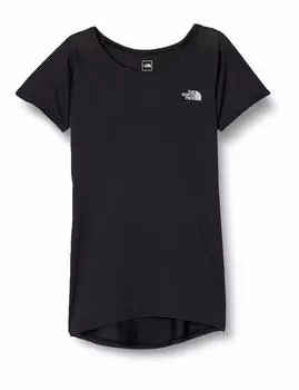 The North Face Женская куртка с коротким рукавом Dry Crew размера M, влагоотводящая, быстросохнущая, легкая, черная,