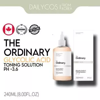 [THE ORDINARY] Гликолевая кислота 7% Тонизирующий раствор 240мл