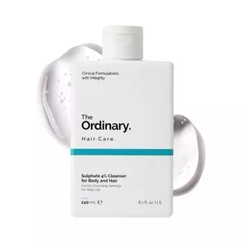 The Ordinary Hair Care сульфатное 4% очищающее средство для тела и волос 240 мл