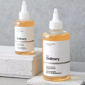 [The Ordinary] Отшелушивающий тоник с 7% гликолевой кислотой, 2 вида (Выберите 1) (Высокоинтенсивный отшелушивающий тоник) 100ml (high-strength exfoliating toner)