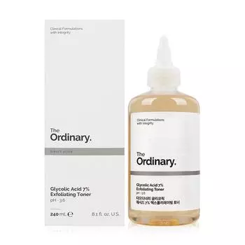 The Ordinary Отшелушивающий тоник с гликолевой кислотой 7% 240 мл, 1 упаковка