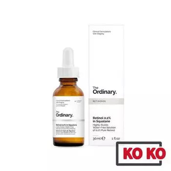 [The Ordinary] Ретинол 1% / 0,5% / 0,2% в сквалане 30 мл 0.20%