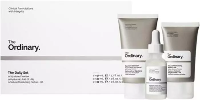 The Ordinary The Daily Set Coffret Cadeau Pour Un Effet Naturel TU прозрачный
