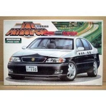 The Police Car Series 1 Shizuoka Prefectural Police High Speed Corps Aristo national prefecture name Out of print 1/24 3.0V (with decal)