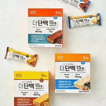 [The Protein] 3 вида протеиновых батончиков Peanut Butter