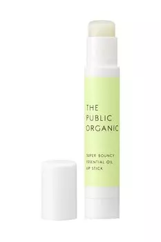 The Public Organic Essential Oil увлажняющий бальзам для губ натуральный цитрусово-цветочный с маслом ши, сделано в Японии [супер упругий] 100% 3,3 г