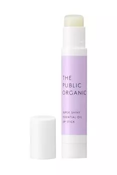 The Public Organic Essential Oil увлажняющий бальзам для губ натуральный цитрусово-цветочный ши-масло для губ сделано в Японии [супер блестящий] 100% 3,3 г