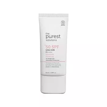 The Purest Solutions Blemish Defense – 8-часовая защита от ультрафиолета А, арбутин и ниацинамид для гармонизации тона кожи и увлажняющие средства – для веганов