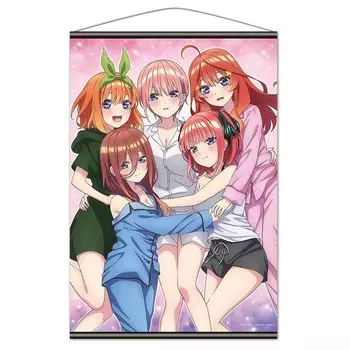 The Quintessential Quintuplets B2 Tapestry O Five [Nakano Sisters]